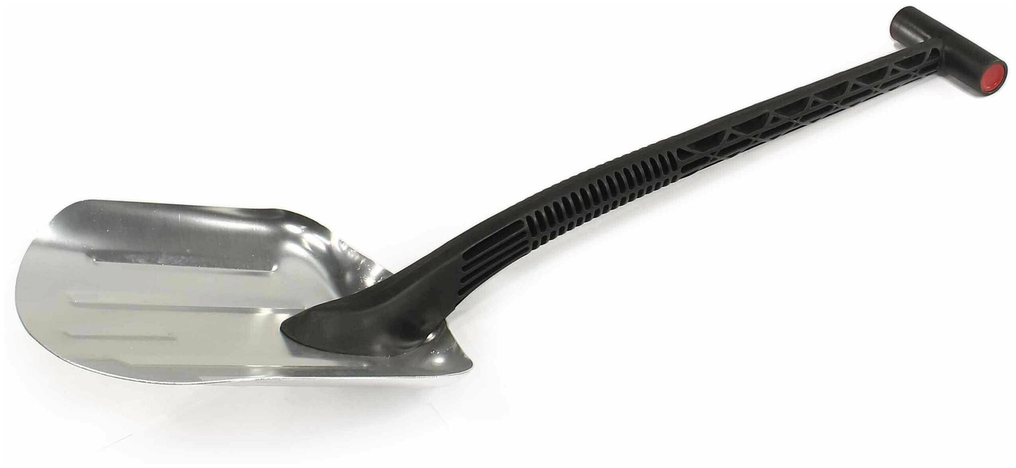 Лопата для снега аллюминиевая 69,5 см (ручка пластик) - фотография № 2