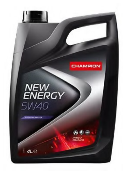 CHAMPION 8211751    NEW ENERGY 5W40 API SN/CF ACEA A3/B4 4