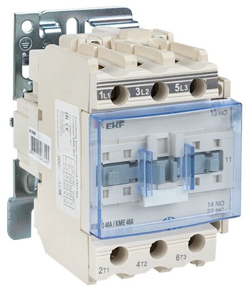 Магнитный пускатель/контактор перемен. тока (ac) EKF КМЭ малогабаритный 40А 380В NO+NC PROxima