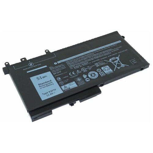 Аккумулятор (батарея) для ноутбука Dell Latitude 5290 (83XPC 11,4V 4254 mAh)