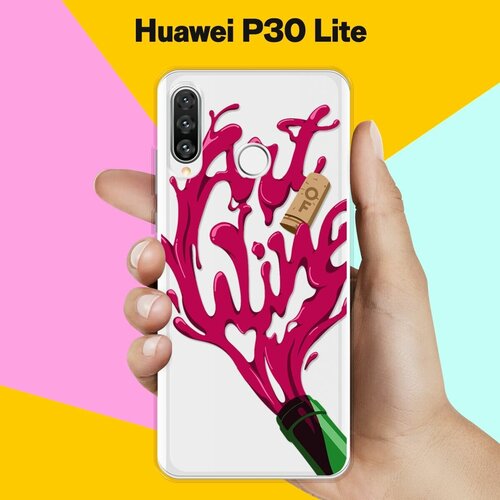 Силиконовый чехол Art of Wine на Huawei P30 Lite силиконовый чехол art of wine на huawei y6 2019