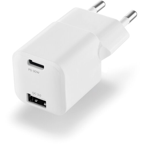 Зарядное устройство uBear Wall charger Pulse 2, белый (WC13WHPD30QC18-AC)