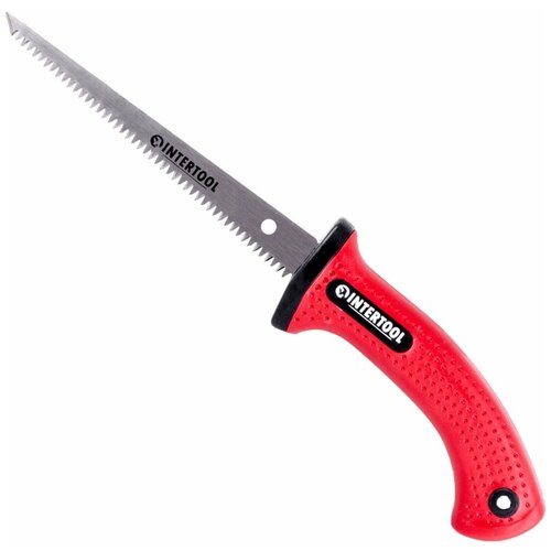 Ножовка для гипсокартонных плит INTERTOOL 150 мм, 7 зубх1 HT-3121