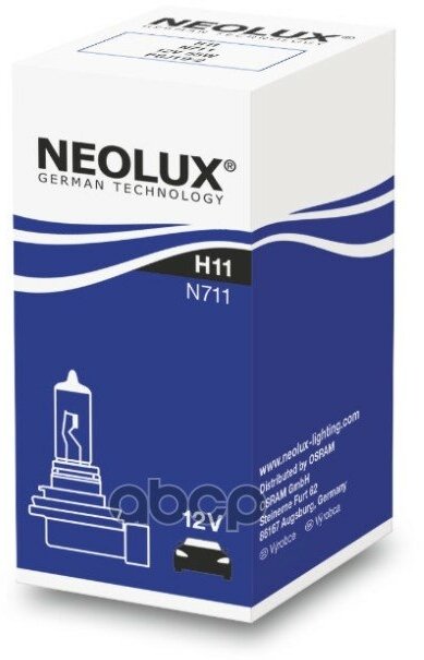 Neolux Лампа Автомобильная H11 12V 55W 1Шт. N711 Neolux арт. N711