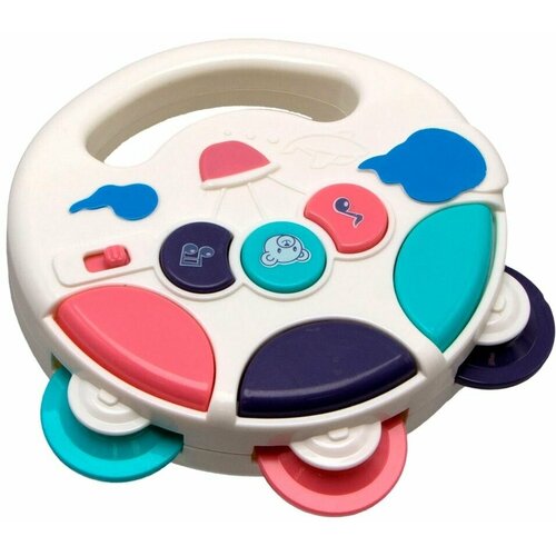 Игрушка развивающая Bambini Погремушка Бубен х3шт
