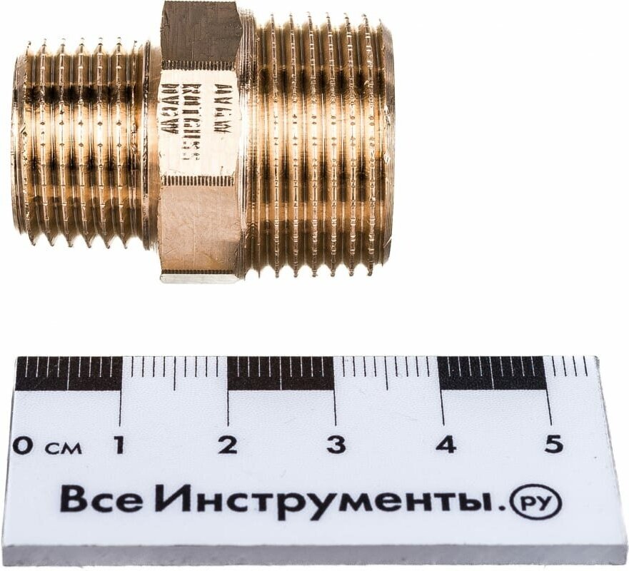 Ниппель редукционный R 3/4' х R 1/2', бронза, модель 3245' код 266523 VIEGA ( 1шт. )