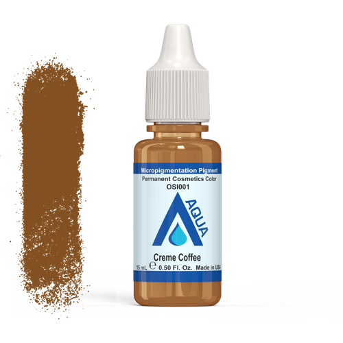 Пигмент для татуажа AQUA Creme Coffee 15ml