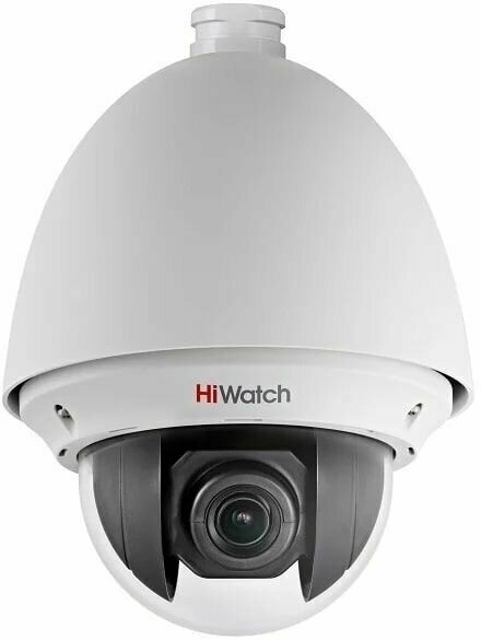 Поворотная камера видеонаблюдения HiWatch DS-T255 белый, с блоком питания