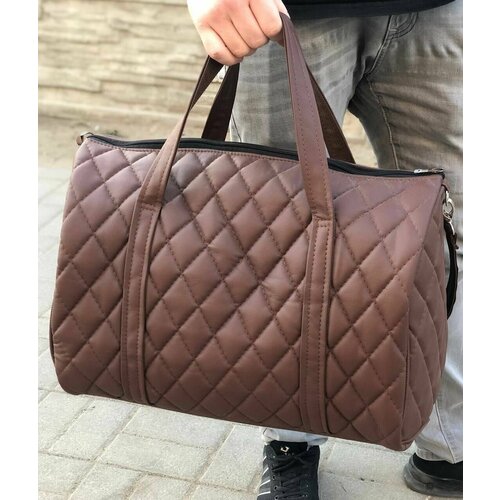 фото Сумка автоева.рф, ручная кладь, коричневый