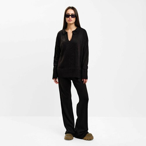 Комплект одежды MIST, размер 40, черный лонгслив женский mist размер 40 42 цвет чёрный