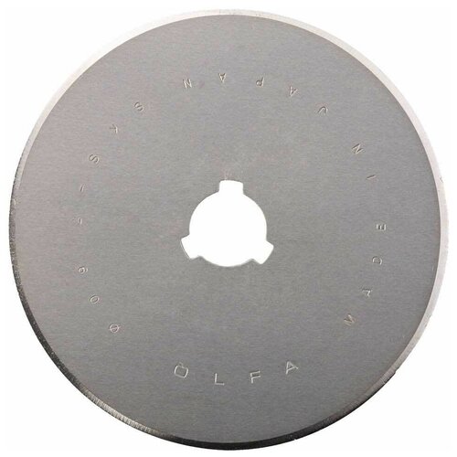 OLFA Лезвие круговое OL-RB60-1 серебристый 16 см 8 см сменное лезвие olfa rb60 1 60 мм 1 шт