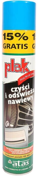 Очиститель кондиционера пенный (500 мл) аэрозоль с трубкой (океан) PLAK 50038