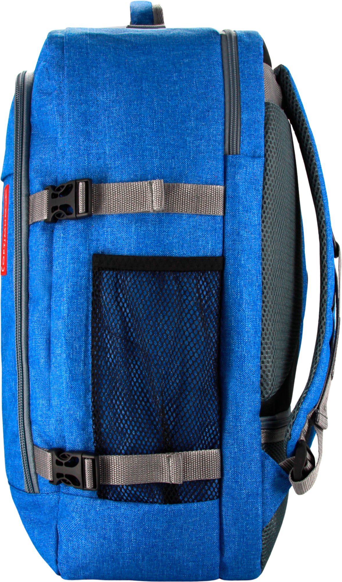 Рюкзак сумка чемодан ручная кладь S в самолет дорожная 44 л, голубой - фотография № 9
