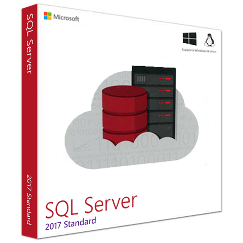 Microsoft SQL Server 2017 Standard English DVD 10 Clients microsoft sql server 2019 standard