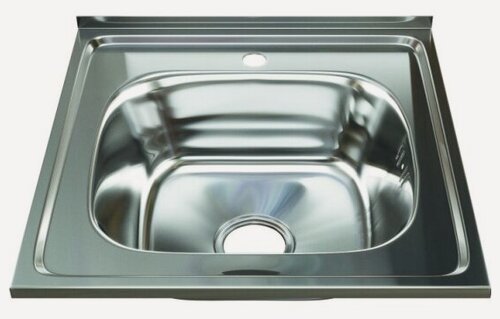 Изображение товара Кухонная мойка Mixline 50х50 (0,6) вып 3 1/2 16см с сифоном