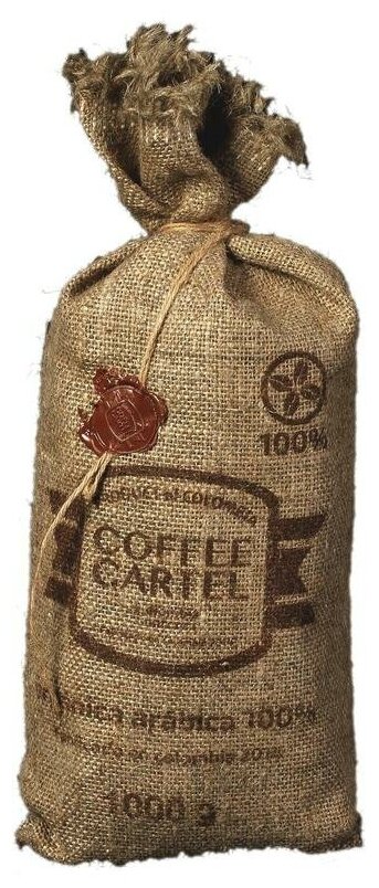 Кофе в зернах, Coffee Cartel, 100% арабика, категория Supremo, 1000 г.