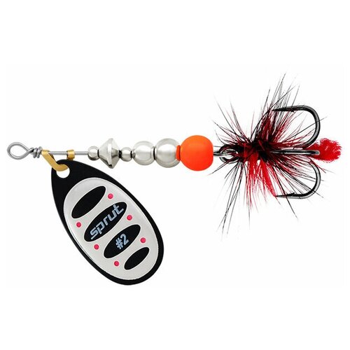 фото Блесна вращающаяся sprut alba ball system #2 bks