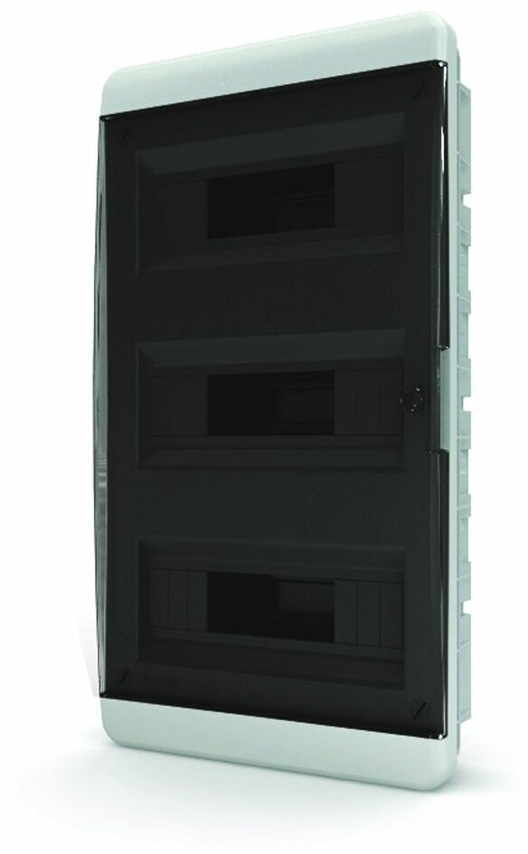 Бокс встраиваемый Tekfor BVK 40-36-1 36 модулей с клеммами, прозрачная дверь