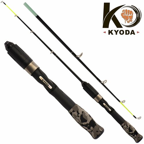 Удочка зимняя KYODA DK1803FF штекерная , стеклопластик, 50см