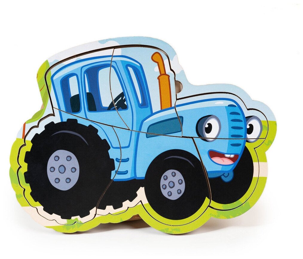 Макси-пазлы «Синий трактор: от А до Я»