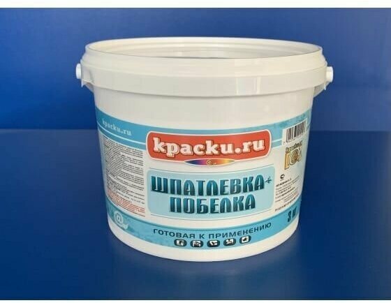 Movatex Шпаклевка+побелка краски. RU 3 кг Т02358