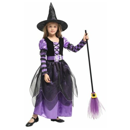 фото Костюм ведьмочки в фиолетовом детский для девочки forum novelties