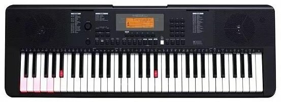 Medeli IK200 синтезатор, 61 клавиша, 64 полифония, 585 тембров, 202 стилей, вес 4 кг