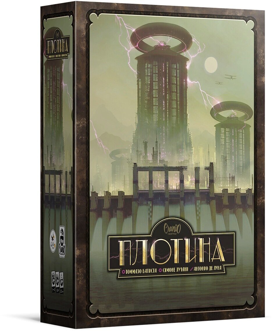 Crowd games. Настольная игра "Плотина" стратегическая, для 1-4 игроков, от 14 лет