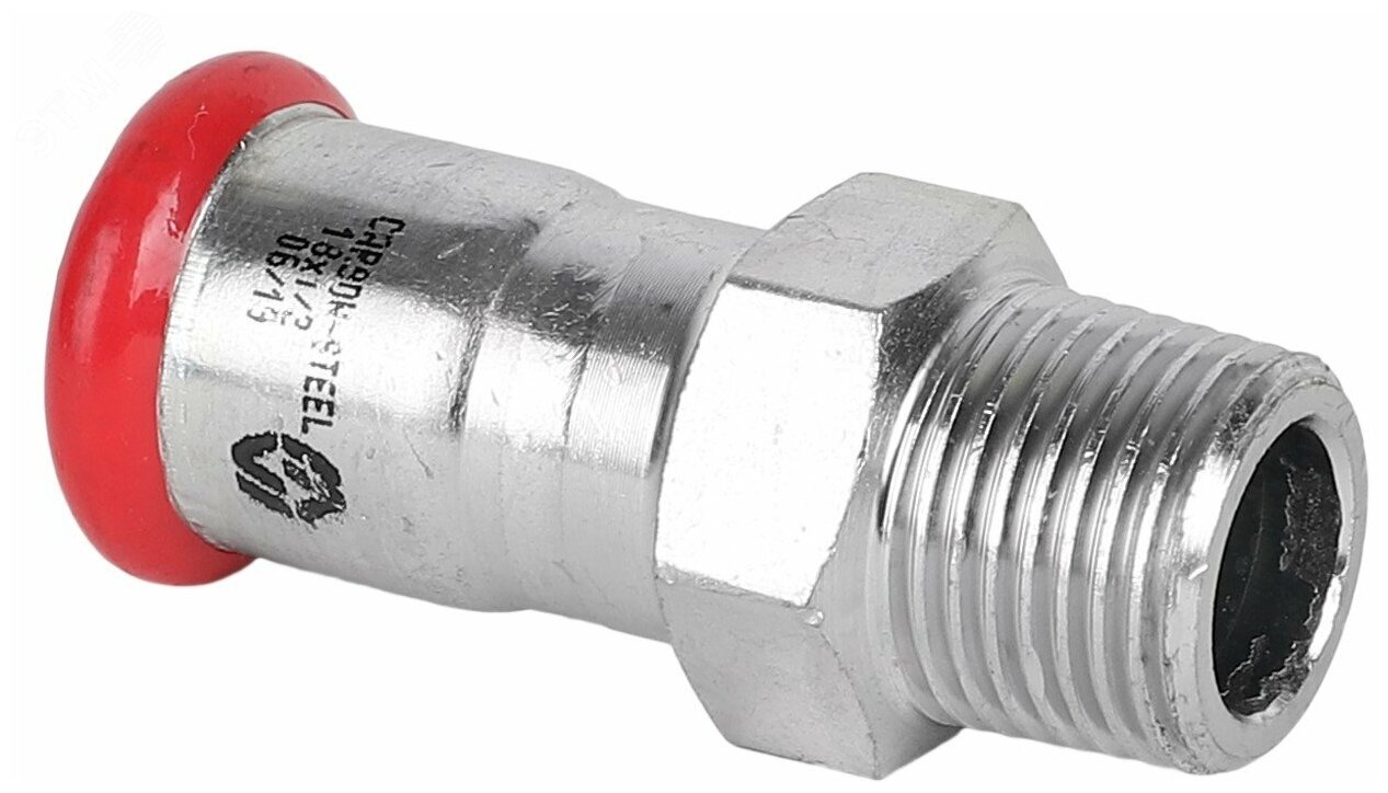 фото Муфта оцинкованная сталь НР 18x3/4" PN16 MVI