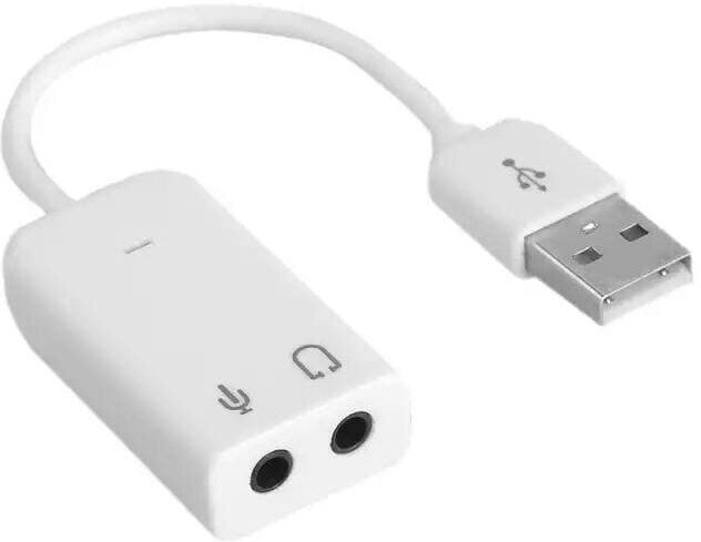 Внешняя звуковая аудиокарта карта USB адаптер 71