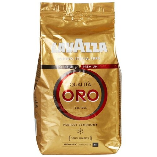 Кофе Lavazza Oro в зернах, 1кг