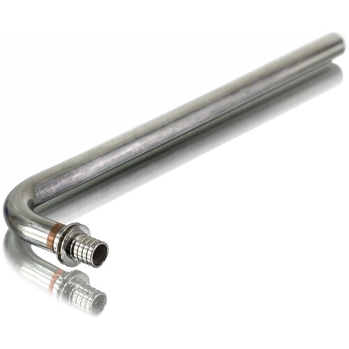 Трубка для подкл-я радиатора, Г-образная 16/250 для труб из сшитого полиэтилена аксиальный TIM арт. H-L1602-25 гильза tece 704016 16 аксиальное