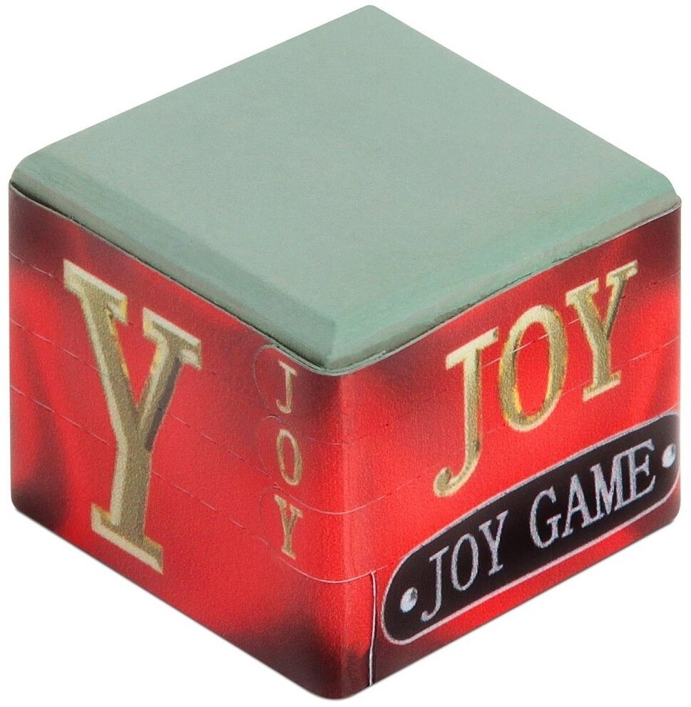 Мел для бильярда Joy Game Green, зеленый, 1 шт. — фото 1