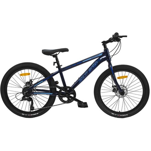 фото Подростковый велосипед maxiscoo starlight 24 boy (2022) 24 синий (130-150 см)