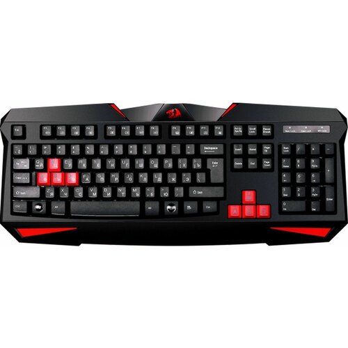 Игровая клавиатура Redragon Xenica Black USB черный проводная игровая клавиатура redragon skanda pro ru rgb 26 anti ghost keys