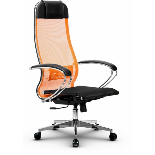 Компьютерное офисное кресло Metta Комплект 4, осн. 004 (17834), Оранжевое/Черное