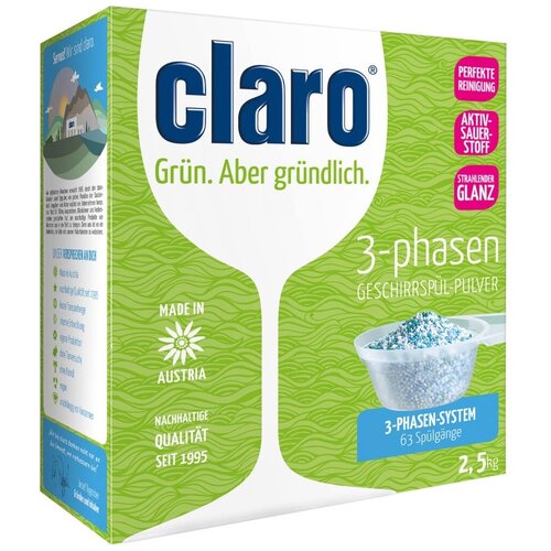 Аксессуар к посудомоечным машинам Claro Порошок 2,5 кг. (30715)