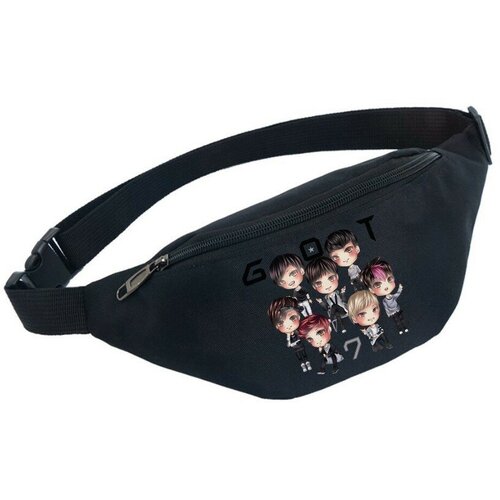 фото Сумка поясная noname, черный