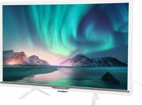 HYUNDAI Телевизор Hyundai H-LED24BS5102 Smart TV белый Гарантия производителя