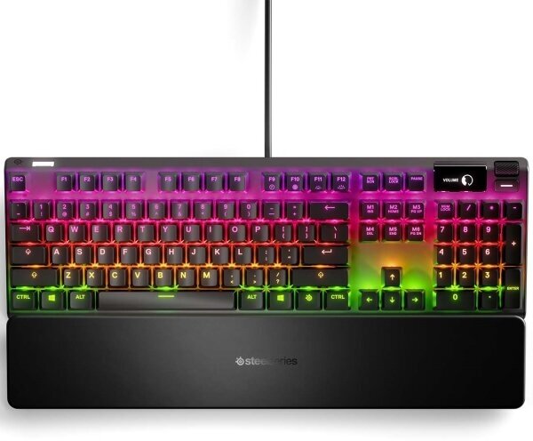 Клавиатура SteelSeries Red Switch Black USB - фото №10