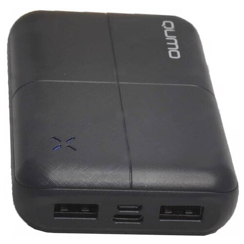 Внешний аккумулятор Qumo Power Bank PowerAid S6000 6000mAh Black 30717