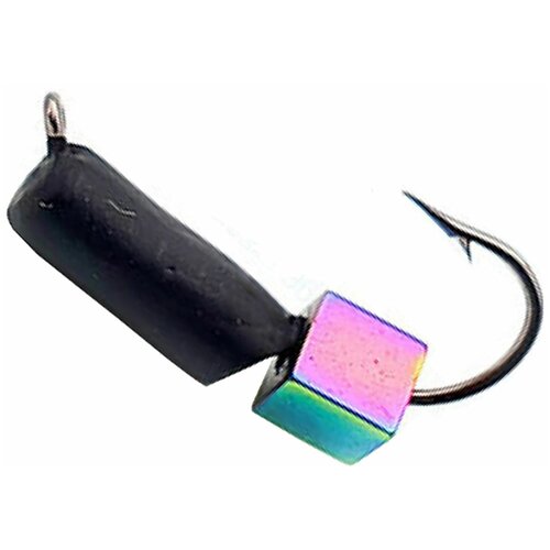 Мормышки вольфрам Столбик куб хамелеон D-15мм 03 гр 5 шт 535₽