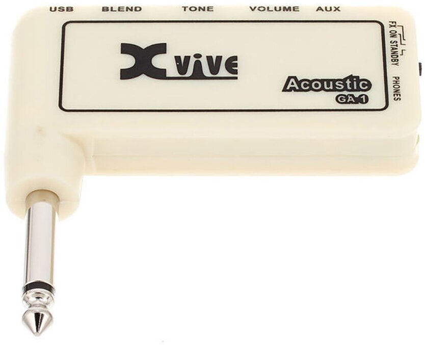 Усилитель для наушников гитарный Xvive GA-1 Acoustic Amplug - фото №6