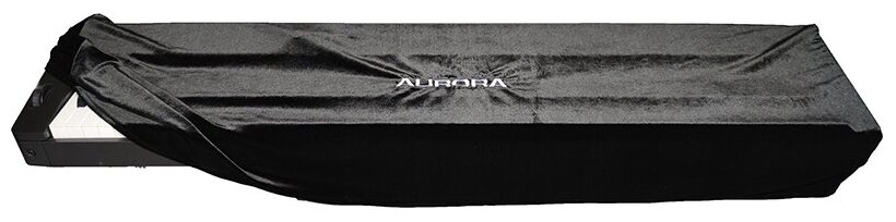 AU-NDP88-BK Aurora-88 Накидка для цифровых фортепиано Yamaha Casio Roland бархат черная Aurora