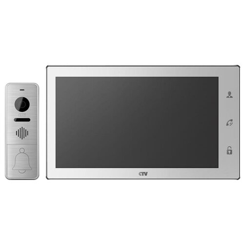Комплект видеодомофона CTV-DP4106AHD (белый) комплект видеодомофона ctv dp4102fhd белый