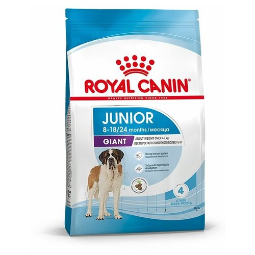 Корм сухой ROYAL CANIN GIANT JUNIOR корм для щенков 3,5 кг х 3 шт сухой корм для щенков frais ягненок 1 уп х 1 шт х 3 кг