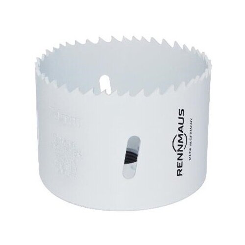 07068760001 Коронка биметаллическая Rennmaus 68мм (мелкий зуб) по дереву и металлу Bi metall HSS, RMF068