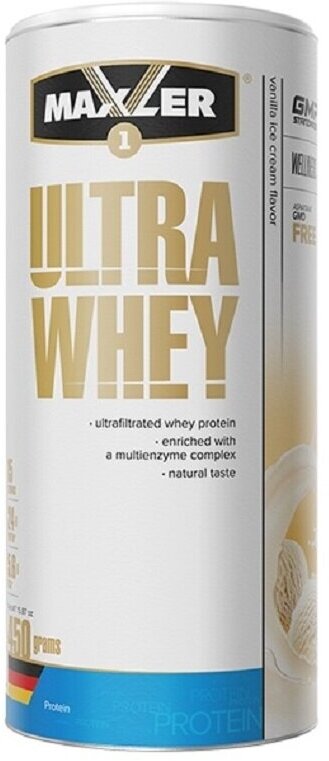 Maxler Ultra Whey 450 гр банка (Maxler) Бананово-молочный коктейль