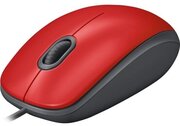 Мышь LOGITECH M110 Silent - RED - USB (910-005489)