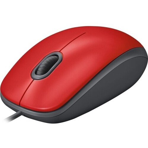 Мышь Logitech M110 Silent Red (910-005501) мышь logitech m100 оптическая проводная usb черный [910 006652]